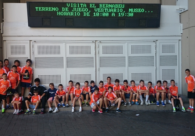 A las puertas del Bernabeu